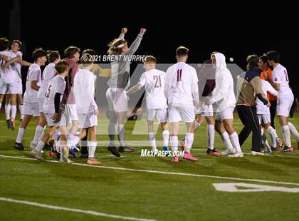 Thumbnail 1 in Liberty Common vs. Frontier Academy (CHSAA 3A Semifinal) photogallery.
