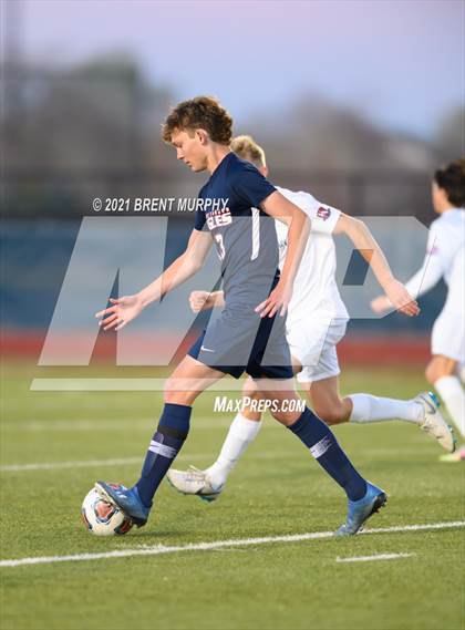 Thumbnail 1 in Liberty Common vs. Frontier Academy (CHSAA 3A Semifinal) photogallery.