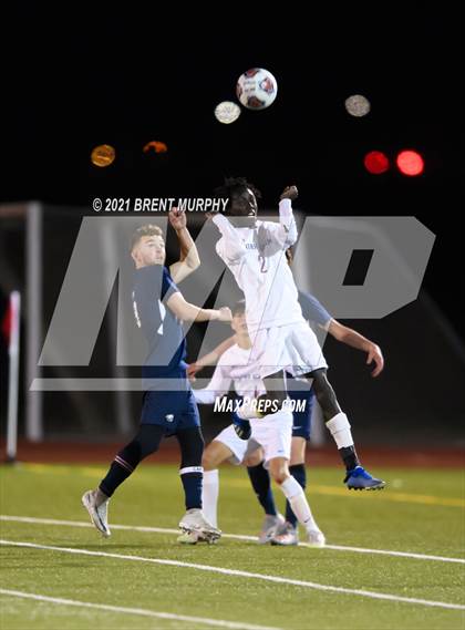 Thumbnail 1 in Liberty Common vs. Frontier Academy (CHSAA 3A Semifinal) photogallery.
