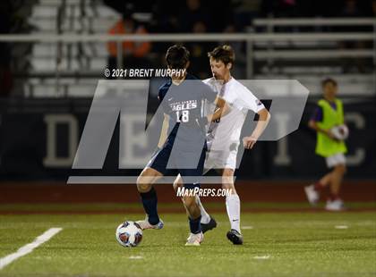 Thumbnail 2 in Liberty Common vs. Frontier Academy (CHSAA 3A Semifinal) photogallery.
