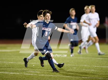 Thumbnail 1 in Liberty Common vs. Frontier Academy (CHSAA 3A Semifinal) photogallery.