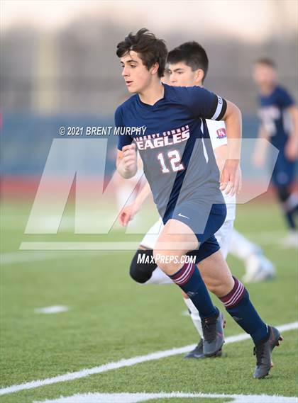 Thumbnail 3 in Liberty Common vs. Frontier Academy (CHSAA 3A Semifinal) photogallery.