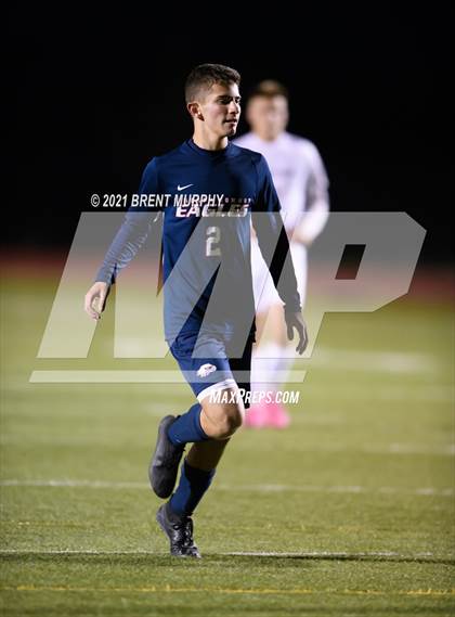 Thumbnail 1 in Liberty Common vs. Frontier Academy (CHSAA 3A Semifinal) photogallery.