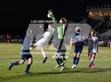 Thumbnail 3 in Liberty Common vs. Frontier Academy (CHSAA 3A Semifinal) photogallery.