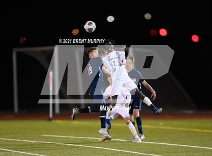 Thumbnail 2 in Liberty Common vs. Frontier Academy (CHSAA 3A Semifinal) photogallery.