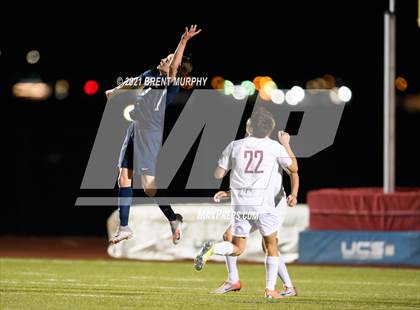 Thumbnail 3 in Liberty Common vs. Frontier Academy (CHSAA 3A Semifinal) photogallery.