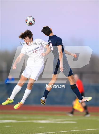 Thumbnail 2 in Liberty Common vs. Frontier Academy (CHSAA 3A Semifinal) photogallery.