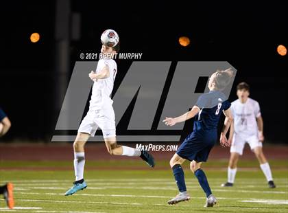 Thumbnail 3 in Liberty Common vs. Frontier Academy (CHSAA 3A Semifinal) photogallery.