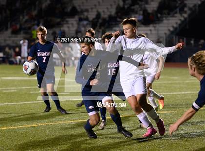 Thumbnail 3 in Liberty Common vs. Frontier Academy (CHSAA 3A Semifinal) photogallery.
