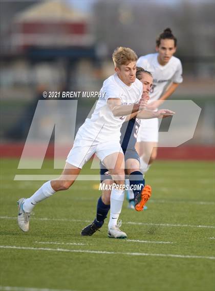 Thumbnail 3 in Liberty Common vs. Frontier Academy (CHSAA 3A Semifinal) photogallery.