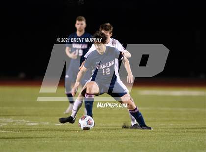 Thumbnail 3 in Liberty Common vs. Frontier Academy (CHSAA 3A Semifinal) photogallery.