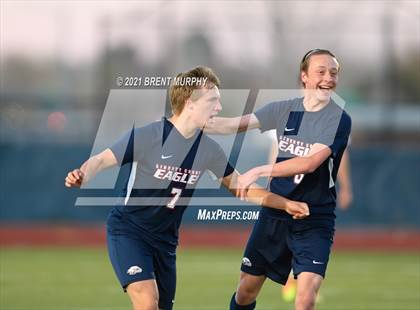 Thumbnail 3 in Liberty Common vs. Frontier Academy (CHSAA 3A Semifinal) photogallery.
