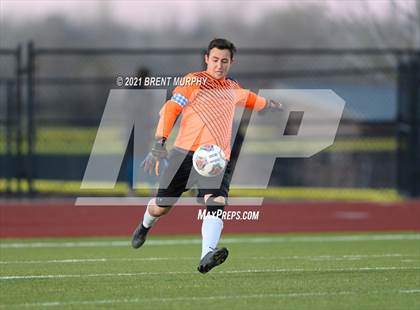 Thumbnail 3 in Liberty Common vs. Frontier Academy (CHSAA 3A Semifinal) photogallery.