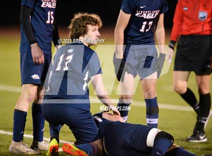 Thumbnail 2 in Liberty Common vs. Frontier Academy (CHSAA 3A Semifinal) photogallery.