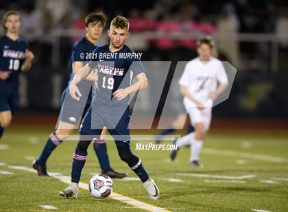 Thumbnail 2 in Liberty Common vs. Frontier Academy (CHSAA 3A Semifinal) photogallery.