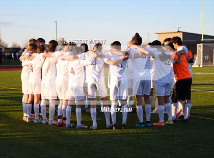 Thumbnail 1 in Liberty Common vs. Frontier Academy (CHSAA 3A Semifinal) photogallery.