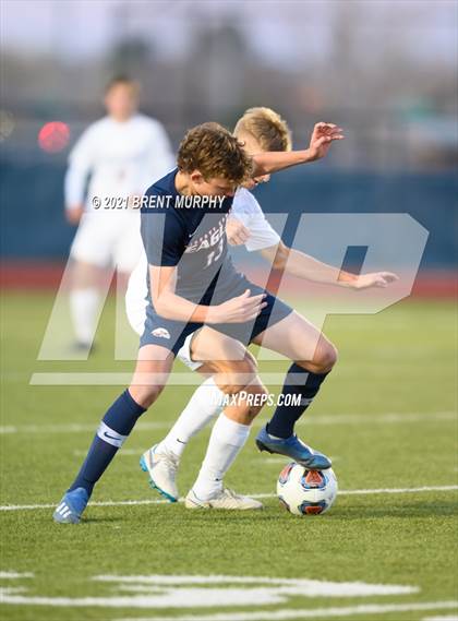 Thumbnail 3 in Liberty Common vs. Frontier Academy (CHSAA 3A Semifinal) photogallery.