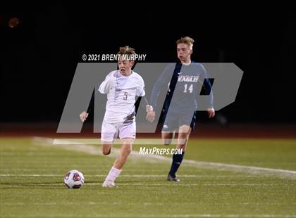 Thumbnail 1 in Liberty Common vs. Frontier Academy (CHSAA 3A Semifinal) photogallery.