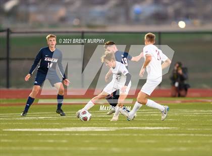 Thumbnail 2 in Liberty Common vs. Frontier Academy (CHSAA 3A Semifinal) photogallery.