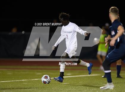 Thumbnail 2 in Liberty Common vs. Frontier Academy (CHSAA 3A Semifinal) photogallery.
