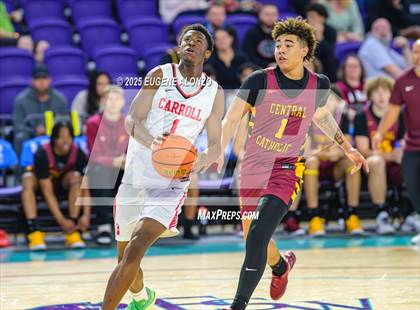 Thumbnail 2 in Archbishop Carroll vs. Central Catholic (City of Palms Classic) photogallery.