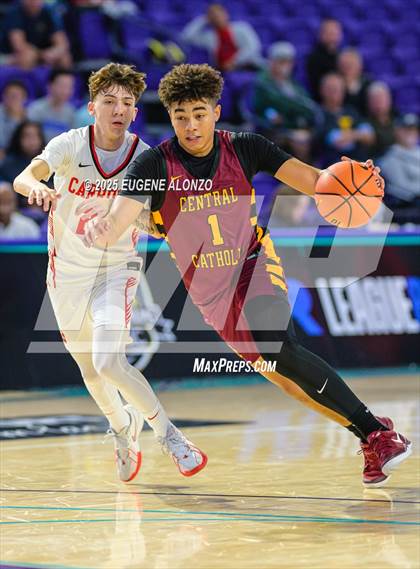Thumbnail 1 in Archbishop Carroll vs. Central Catholic (City of Palms Classic) photogallery.