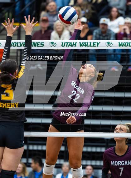 Thumbnail 3 in Morgan vs. Emery (UHSAA 3A Final) photogallery.
