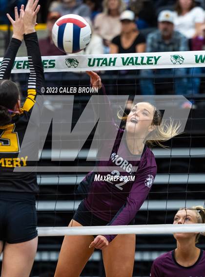 Thumbnail 1 in Morgan vs. Emery (UHSAA 3A Final) photogallery.