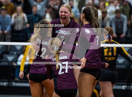 Thumbnail 1 in Morgan vs. Emery (UHSAA 3A Final) photogallery.