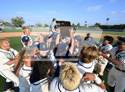 Thumbnail 1 in Bakersfield Christian @ St. John Bosco (CIF State D3 SoCal Regional) photogallery.