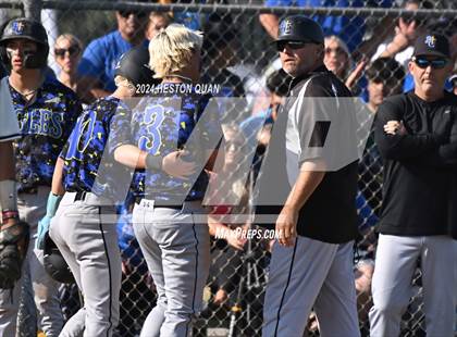 Thumbnail 2 in Bakersfield Christian @ St. John Bosco (CIF State D3 SoCal Regional) photogallery.