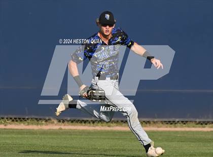 Thumbnail 1 in Bakersfield Christian @ St. John Bosco (CIF State D3 SoCal Regional) photogallery.