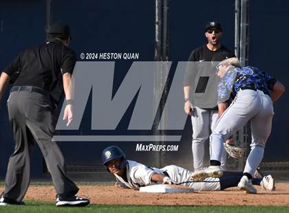Thumbnail 2 in Bakersfield Christian @ St. John Bosco (CIF State D3 SoCal Regional) photogallery.
