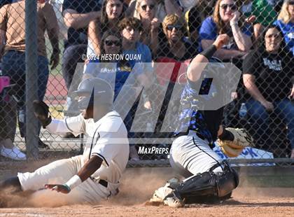 Thumbnail 2 in Bakersfield Christian @ St. John Bosco (CIF State D3 SoCal Regional) photogallery.