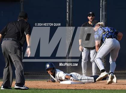 Thumbnail 3 in Bakersfield Christian @ St. John Bosco (CIF State D3 SoCal Regional) photogallery.