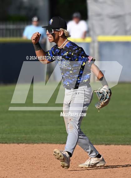 Thumbnail 3 in Bakersfield Christian @ St. John Bosco (CIF State D3 SoCal Regional) photogallery.