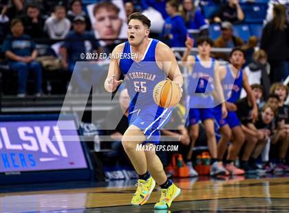 Thumbnail 2 in Mineral County vs. GV Christian (NIAA 1A State Championship) photogallery.