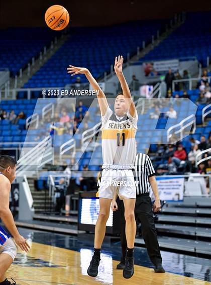 Thumbnail 2 in Mineral County vs. GV Christian (NIAA 1A State Championship) photogallery.