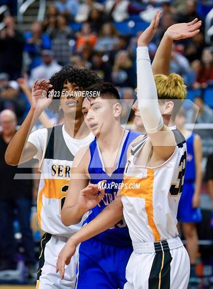 Thumbnail 2 in Mineral County vs. GV Christian (NIAA 1A State Championship) photogallery.