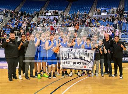 Thumbnail 1 in Mineral County vs. GV Christian (NIAA 1A State Championship) photogallery.