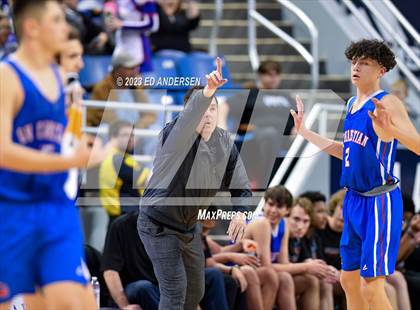 Thumbnail 3 in Mineral County vs. GV Christian (NIAA 1A State Championship) photogallery.