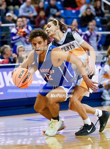 Thumbnail 2 in Mineral County vs. GV Christian (NIAA 1A State Championship) photogallery.