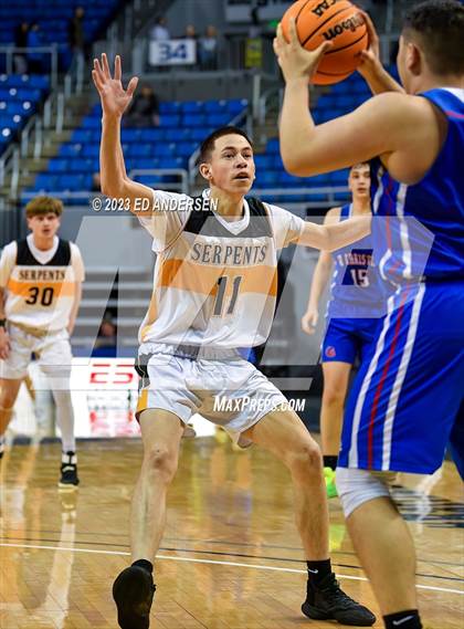 Thumbnail 2 in Mineral County vs. GV Christian (NIAA 1A State Championship) photogallery.
