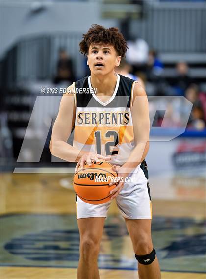 Thumbnail 2 in Mineral County vs. GV Christian (NIAA 1A State Championship) photogallery.