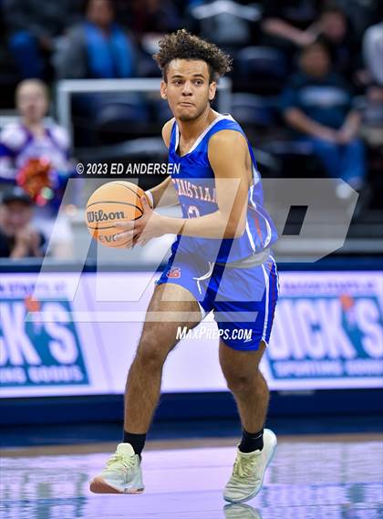 Thumbnail 3 in Mineral County vs. GV Christian (NIAA 1A State Championship) photogallery.