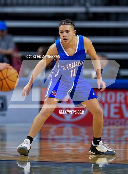 Thumbnail 2 in Mineral County vs. GV Christian (NIAA 1A State Championship) photogallery.