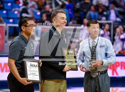 Thumbnail 2 in Mineral County vs. GV Christian (NIAA 1A State Championship) photogallery.
