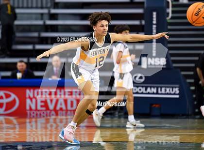 Thumbnail 1 in Mineral County vs. GV Christian (NIAA 1A State Championship) photogallery.