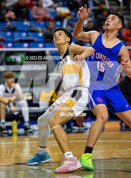Thumbnail 1 in Mineral County vs. GV Christian (NIAA 1A State Championship) photogallery.