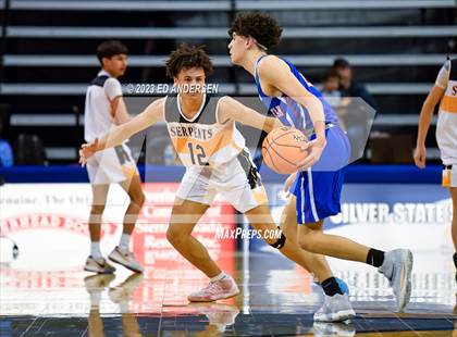Thumbnail 3 in Mineral County vs. GV Christian (NIAA 1A State Championship) photogallery.